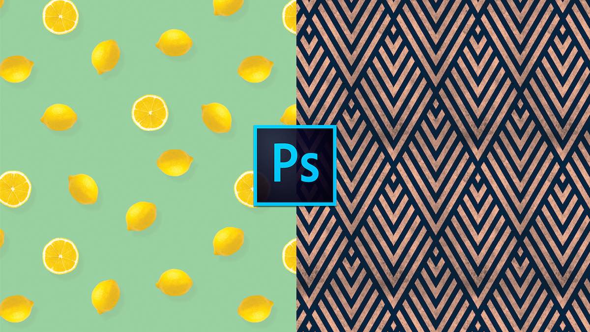 Como crear prints patrones o rapports en photoshop